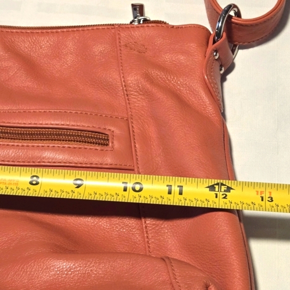 Stone Mountain Accessories Shoulder Bag Item# A90475 Medium Size Orangish-Tan - Picture 10 of 15